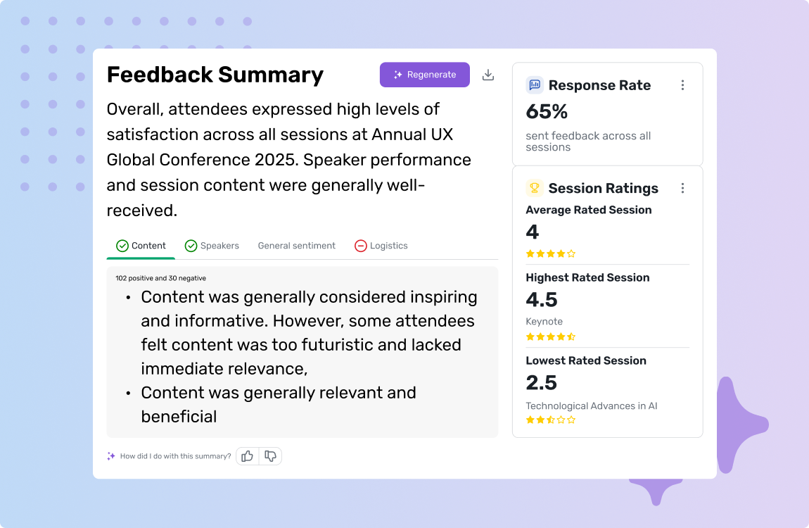 Feedback Summary